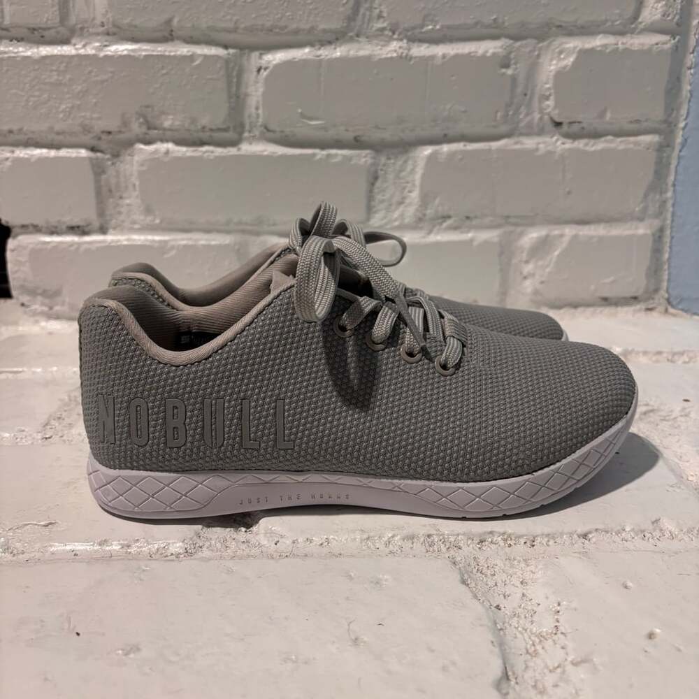 Nobull Outwork Trainer Gray Superfabric CrossFit, Gym Shoes Women’s 7.5, Men’s 6 - Picture 2 of 10